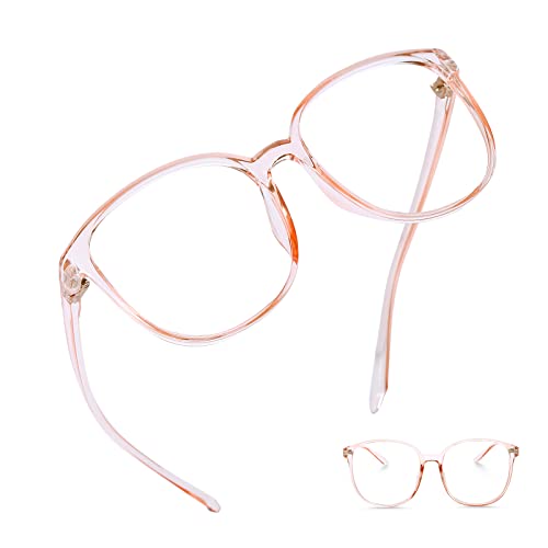 Image of Blue Light Blocking Glasses Oversized - Phones|TV Eyeglasses for Women Men, Anti Eyestrain&Glare Computer Glasses