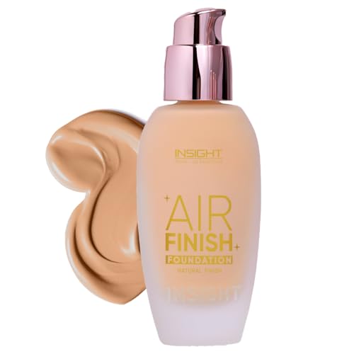 Image of INSIGHT Air Finish Foundation- Golden Crumbs | Airbrushed Matte Finish | Lightweight & Comfortable | Buildable Coverage for Everyday Use | Suitable for All Skin Types - 40g
