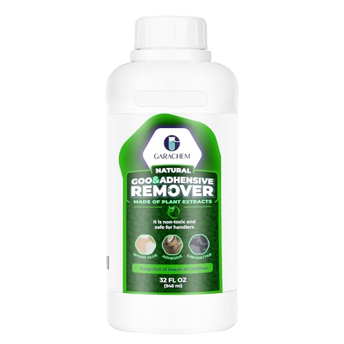 GARCHEM Natural Adhesive Remover, Organic Sticker Remover Made with Soybean