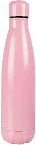 Super Mom Stainless Steel Water Bottle, Pink, 500ml, 26cm x 6.5cm