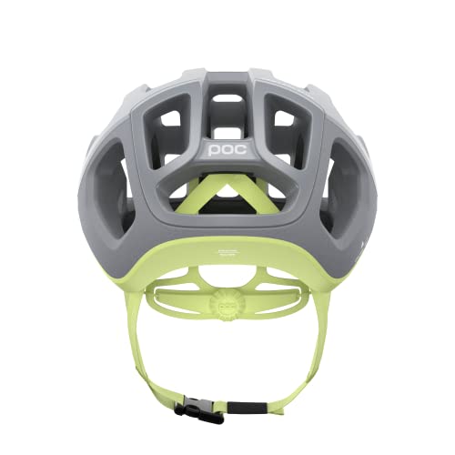 Poc Ventral Lite (Cpsc) Cycling Helmet Granite Grey/Lemon Calcite Matt Lrg #TOP3