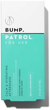 Amazon.com: Bump Patrol For Her - Calm & Hydrating Aftershave for Women ...
