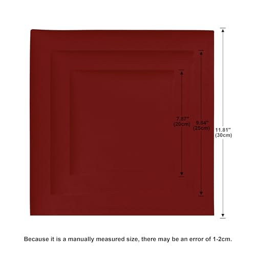 Image of Men's Pocket Square, Solid Color Boys Handkerchiefs for Men Wedding Party