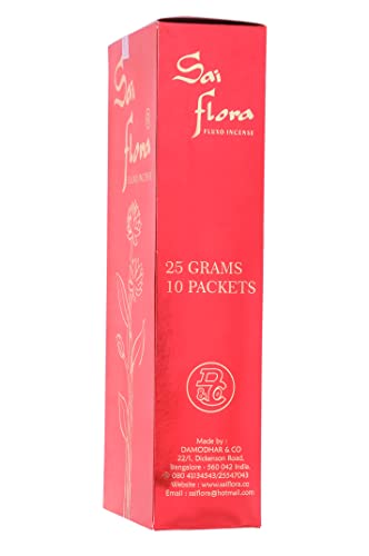 Sai Flora Fluxo Incense Sticks Agarbatti (1 kg Box, Brown)
