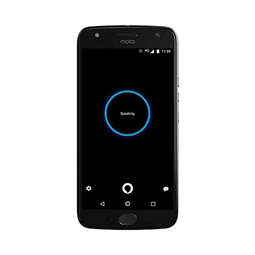 Image of Motorola Moto X (4th Generation) with Alexa Hands-Free - 32 GB - Unlocked - Super Black - Prime Exclusive