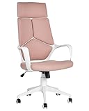 Chaise de bureau moderne, surface d'assise large et confortable, réglable via un vérin pneumatique