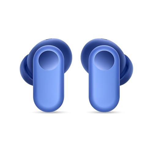 Image of Original Wireless Bluetooth Buds 2R Earbuds for Oneplus with Large 12.4mm Audio Drivers, Long-Lasting 38 Hours Playback, Quad Microphone Setup for Clear Voice Calls (Blue)