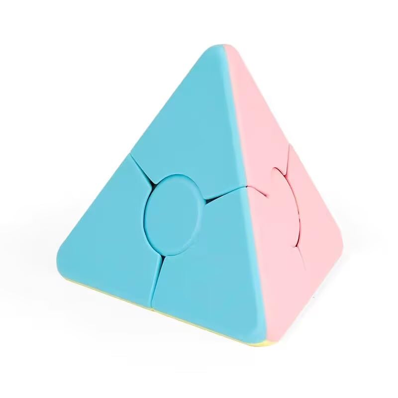 Image of Cuberspeed MoYu Bead Pyramid Easy Speed Cube for Speed Cube Beginner Triangle