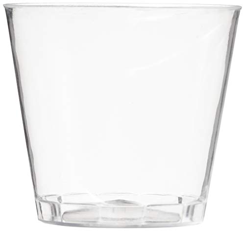 Fineline 401 Clear Plastic Shot Glass,1 Ounce - 2500 Per Case #TOP1