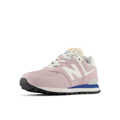 New Balance Kid's 574 V1 Lace-Up Sneaker, Twilight Haze/Sea Stone,