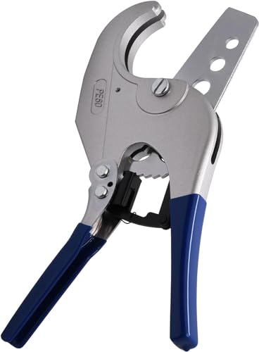 Waterline Ratcheting Pipe Cutter Tool for Rigid Tubing up to 2