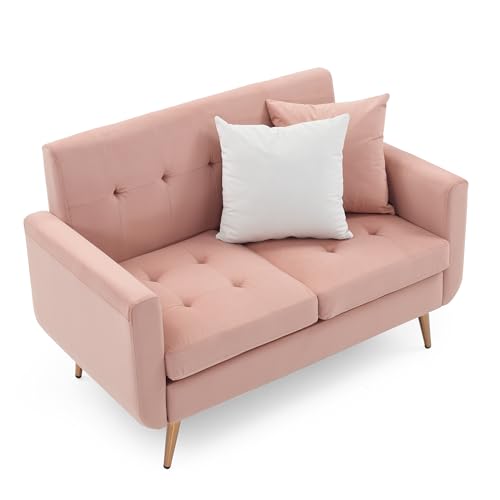 Eclyl CYX5003- BEIGE Double Sofa, Modern Decoration Living Room Love Seat Sofa Simple And Atmospheric, Button Plush Soft Cushion Love Seat Furniture, Easy To Install Bedroom Small Sofa thumb #8