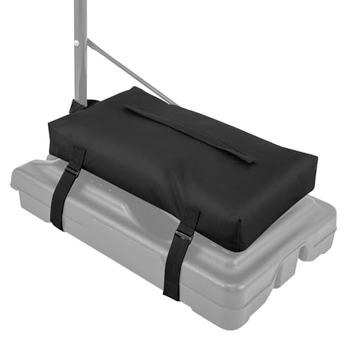 COSTWAY Basketball Hoop Sandbag, Heavy Duty 600D Oxford Fabric Weight Bag, Weather-resistant Weighted Bottom Anchor for Portable Basketball Hoops, Holds up to 300 LBS
