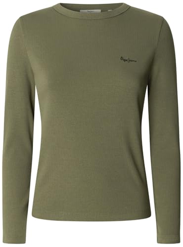 Pepe Jeans Betina Camiseta, Verde (Verde Caqui), M para Mujer