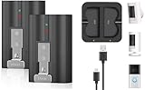 WirelessFinest Rechargeable + Quick Release Replacement Battery Compatible with Ring Video Doorbell 2 Spotlight Camera Stick Up Cam Lithium Battery Outdoor Indoor
