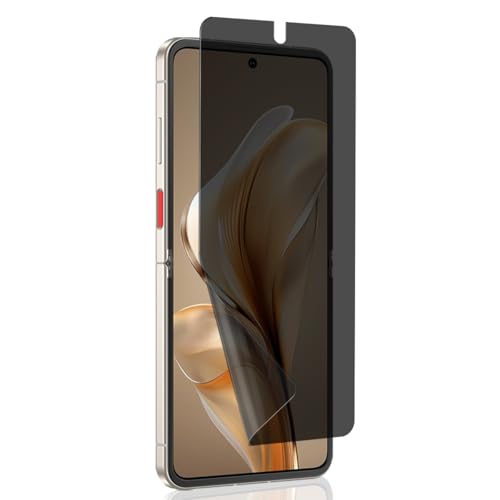 Yieehhow Protector Pantalla de Privacidad para ZTE Nubia Flip 5G, [1 Pieza] Anti Espía Película TPU Suave, Anti-Arañazos, Cobertura Completa Privacy Película Protectora Flexible para Nubia Flip 5G