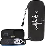 Genérico Case Capa Porta Estojo Compacta Rígido Estetoscópio Médico Enfermeiro 28,5x11x6,5cm