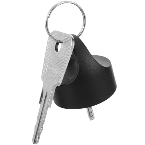 iplusmile Llave de Repuesto para Patinete Eléctrico y Silla de Ruedas Diseño Retráctil Antirrobo Acero Inoxidable Resistente Compatible con Modelos Pride y Scooters de Movilidad