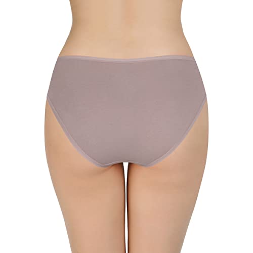 Image of Amante Solid Low Rise Cotton Bikini Panty Pack(Pack of 3)