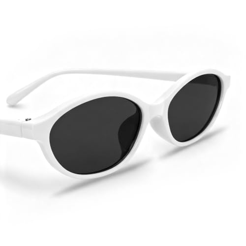 Image of GUVIVI Retro Oval Sunglasses for Women 90s Cat Eye Shades UV protection | 2026 Chic Sunnies Y2K Lightweight Trendy Narrow Sun Glasses Vacation Travel Beach Outfits Must Haves