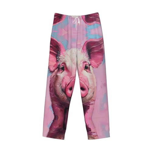 Pantalon de pyjama en flanelle pour homme, idéal pour les soirées cocooning de printemps