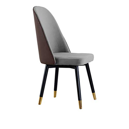 Silla de Comedor  de Terciopelo Minimalista Moderna para el hogar de de de reunión 8