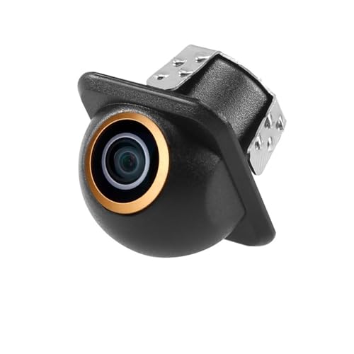 Caméra de recul grand angle fisheye doré haute résolution 1280x720P connecteur 4 broches
