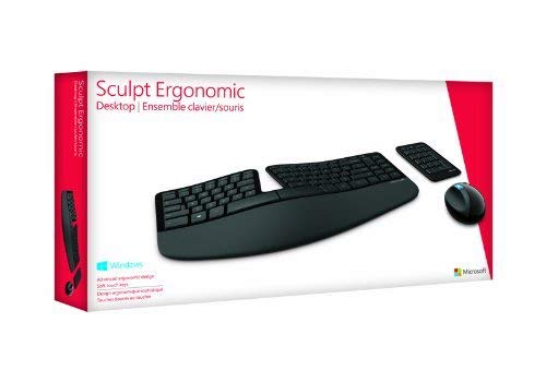 Microsoft Sculpt Ergonomic Desktop Usb Port Keyboard And Mouse Combo (L5V-00002) #TOP6