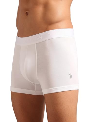 Image of U.S. Polo ASSN. Men's PT006 Bamboo Comfort Trunks for All-Day Freshness - Pack of 1