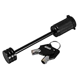 Cerradura de enganche de remolque de alta resistencia: el juego de cerradura un toque de a su remolque al mismo tiempo que brinda mayor seguridad, cerradura de remolque con sistema enchufable