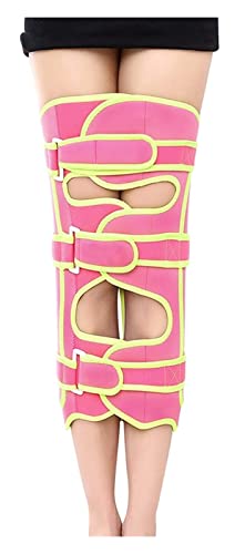 Correcteur posture jambes durable ceinture de correction haute resistance rose