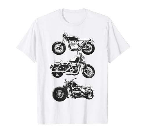 Trendy Apparel Cafe Racer Cruiser And Chopper Motorcycle T�V���c