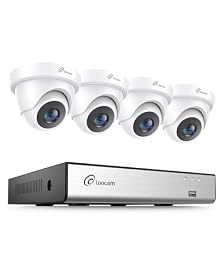 Loocam 1080P Kit de Cámara de Videovigilancia