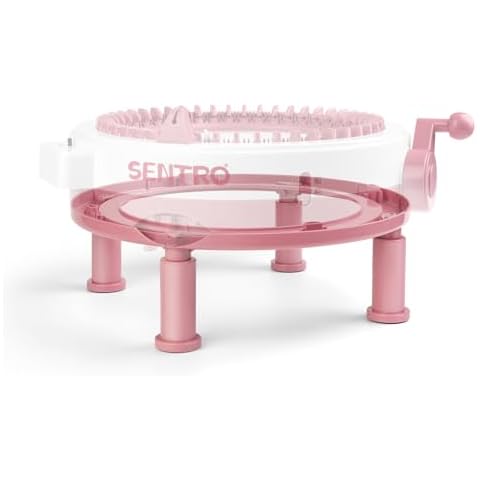 SENTRO Knitting Machine Stand for Electric Conversions Heavy-Duty Stability Eliminates Wobble Supports Single-Hand Operation Easy Installation Perfect for Home and Professional Use Enhance Crafting Cover
