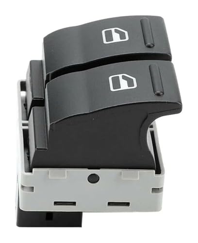 Interruptor elevalunas para VW Transporter T5 y T6 con doble botón de control de piloto