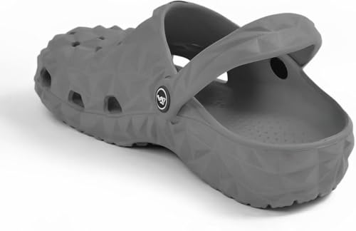 Image of Men's Everyday Use Mules Eva Clogs Slip-On Classic Flexible Casual Anti-Skid Clogs Shoes Adjustable Back Strap