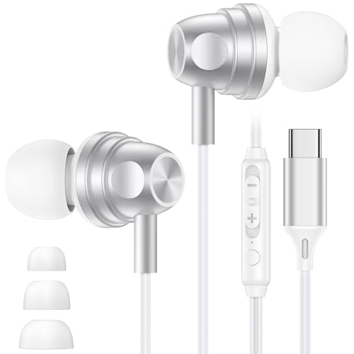 Écouteur Filaire USB C iPhone 17 & Samsung Galaxy