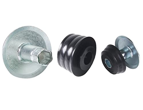 Mikoda Cab Mount Bushings, Body Mount Bushings，Bed Mounts Kit Compatible With Ford Super Duty F250 F350 2008-2016 2Wd 4Wd, Polyurethane Black, Steel Sleeves, Hardware Replace Kf04060Bk #TOP6