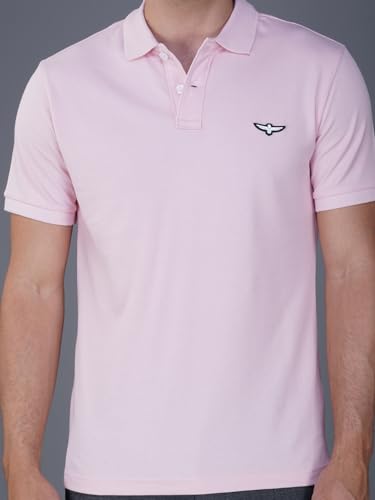 Image of Zvezda Men's Cotton Polo T-Shirt /European Fit /Half Sleeve Casual Wear for Daily Use /Soft Breathable Fabric /Stylish & Comfortable Polo for Office, Outing & Everyday Wear