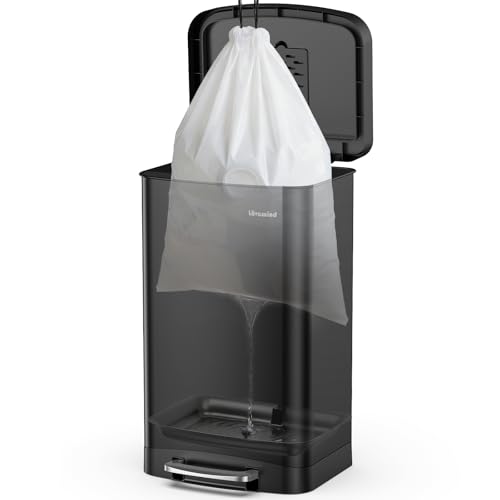 Lovewind Kitchen Trash Can, 16 Gallon/ 60 Liter Stainless Steel