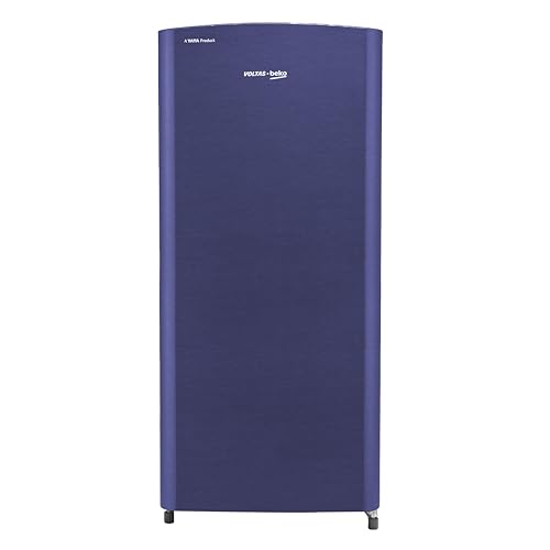 Voltas Beko, A Tata Product 183 L, 2-Star Single Door Direct Cool Refrigerator with Fresh Box Technology (RDC215C / 2S0XER0M0000GO, Hairline Blue) 9 31K2h9dIu+L