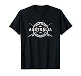 Australien Vintage gekreuzte Angelruten T-Shirt