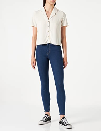 Vero Moda Vmlia Linen Ss Top Wvn Ga Noos dames Top - Image 3