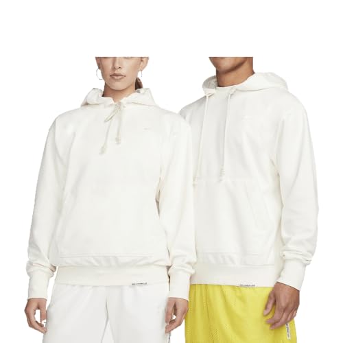 Nike Standard Issue Dri-FIT - Sudadera con capucha para hombre (DQ5818-028, Phantom/Heather/Pale Ivory), Phantom/Heather/Pale Ivory, Small