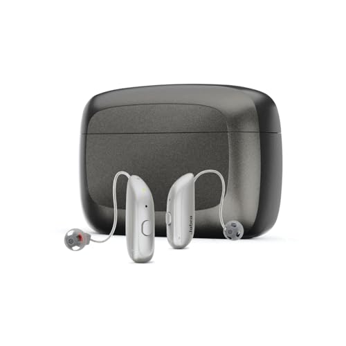 Jabra Enhance Select 300 Clinic-Quality OTC Hearing Aids, Audiology Services Included, Bluetooth...