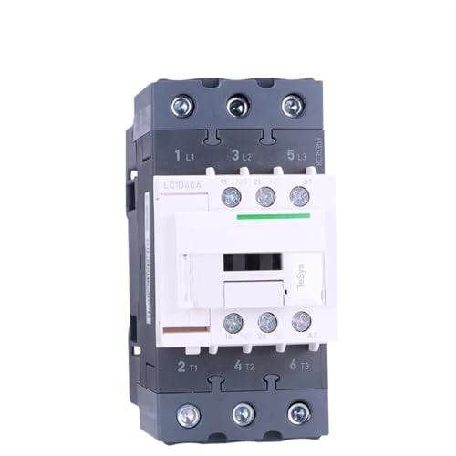Contacteur de contrôle moteur AC-3 LC1D40A 40A tripolaire pour armoire 50/60Hz