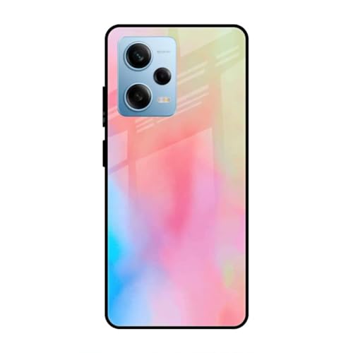 Image of SmashItUp Marble | Pattern | Multi Colour Designer Printed TPU Metal Case Mobile Back Cover for Redmi Note 12 Pro 5G