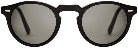Oliver Peoples 0OV 5217S 1031P2 Gregory Peck Sun Semi Matte Black/crystal midnight express Polarized Sunglasses Size 50