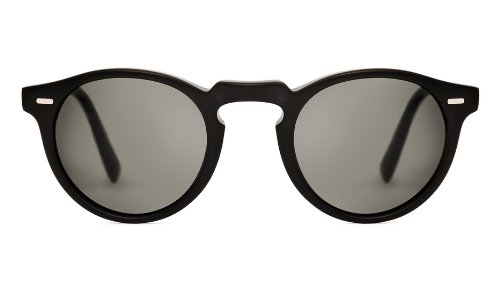 Oliver Peoples 0OV 5217S 1031P2 Gregory Peck Sun Semi Matte Black/crystal midnight express Polarized Sunglasses Size 50