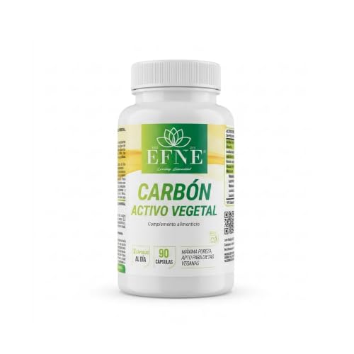 EFNE - Carbón Activo Vegetal Natural con Probióticos para Gases